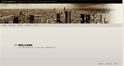Desktop Screenshot of holgergarbrecht.com